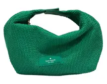 NEW Kate Spade New York Green Textured Mini Hand Bag Makeup Going Out Spring