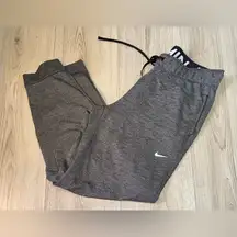 Nike Gray white jogger sweatpants