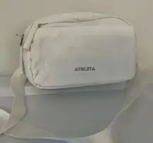 Athleta All About White Crossbody‎ Waist Belt Bag