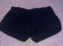 Black Lululemon shorts