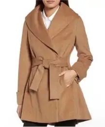 Trina Turk camel wool coat