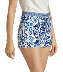 Alice + Olivia Sherri embroidered shorts size 8