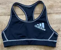 Adidas Women’s‎ (See Pics For Measurements) Reversible Black Logo Athletic Bra