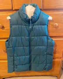 Green Puffer Vest