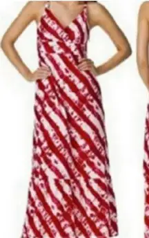 Calypso St. Barth for Target red tie dye maxi dress 4