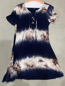 Tie-Dye t-shirt dress