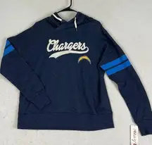 NFL  Los Angeles San Diego Chargers Hoodie Navy Yellow Size 15-17 Teen NWT