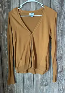 Old Navy Burnt Orange Cardigan