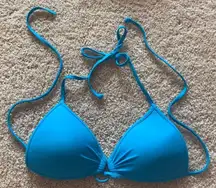 Blue Bikini Top