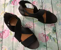 Black Sandals, Size 9 1/2