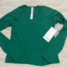 RARE NWT Lululemon Kelly green swiftly race