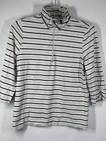 B10 - Zenergy Golf by Chico's 1/4 Zip 3/4 Sleeve Pull Over Chico Size 2/Large 12