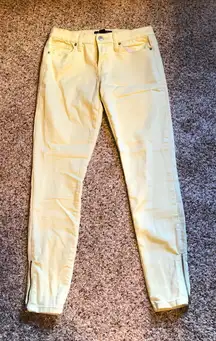 ❤️ Forever 21 lemon yellow jeans