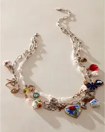Free People Maxamillion Charm Necklace