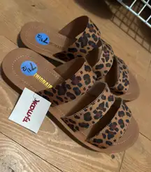 Leopard Print Sandals