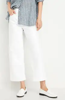 Old Sky-Hi cropped wide leg jeans