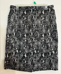 Anne Klein Animal Print Skirt