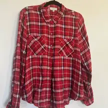 Lucky Brand plaid flannel Shirt