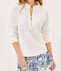 Lilly Pulitzer Resort White Ashlee Pullover- NWOT.