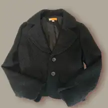 Anthropologie Tulle wool coat 