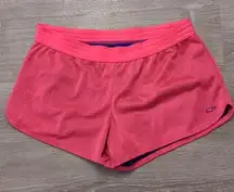 Champion pink and blue athletic shorts size medium