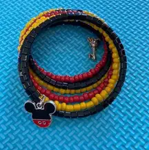 Disney ’s Mickey Mouse Wrap Around Bracelet with charms