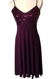 Sabora Purple Cocktail Dress
