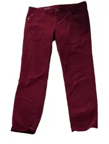 Kut From The Kloth Dianna Skinny Corduroy Size 12