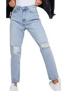 Missguided Riot High Rise Mom Jeans