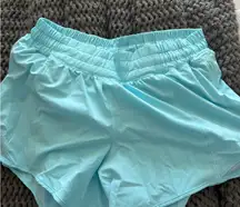 Lululemon Athletica Sky Blue Athletic Shorts
