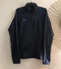 Pullover XL Blue Fleece Better Sweater Pullover Outdoor Hiking  1/4 Zip