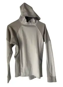 The North Face‎ Women’s Gray FlashDry Hoodie Size M Lightweight Fleece Pullover