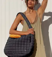 FP Movement by Free People Slate Blue (sold out color )  Quilted Shoulder Bag