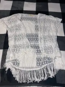 Hollister beach bikini cover-up top