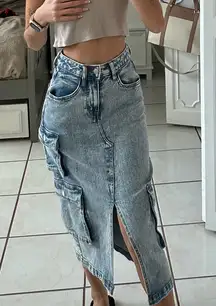 Jean Skirt Wild Fable