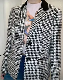 Gingham Vintage Blazer