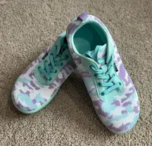 Zyen Wide Toe Box Barefoot Shoes Women's Size 40 / US Size 9 - 9.5 Camo Pastels