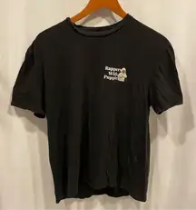 Dog Limited Rappers with Puppies black short sleeve t-shirt cotton trivia fun