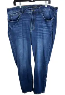 Judy Blue Dark Wash High Rise Slim Leg Stretchy Comfortable Jeans Size 20W