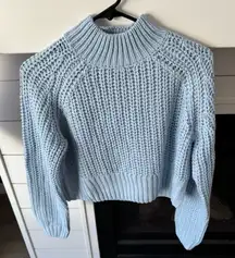 Noisy May NMTESSA Long Sleeve HIGH NECK Chunky KNIT Sweater XS NWT