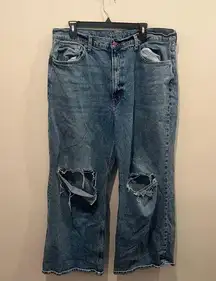 Arizona High Rise Ripped Jeans Size 19