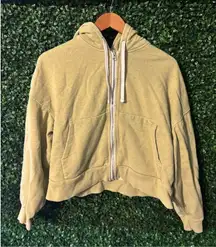 Everlane Green Apple Cropped Jacket Sz Medium