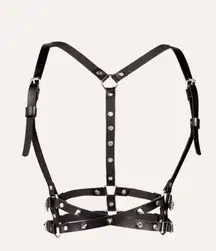 Spike Oring Harness Black New