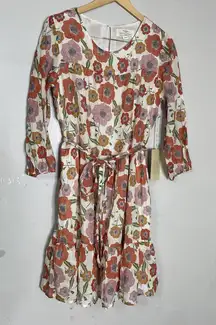 Trovata Birds of Paradis Nia Poppy Dress Size Large NWT