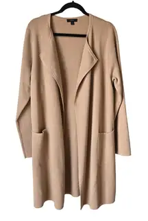 J.Crew Juliette Collarless Sweater Blazer Size Large