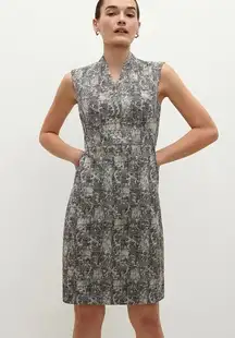 NWT MM lafleur Aditi crackle dress size 8