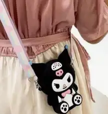 Hello Kitty Kuromi Silicone Crossbody NIB