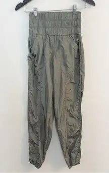 Free People Movement The Way Home Joggers Size XS Olive Green Warm Up Style