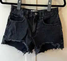 Abercrombie & Fitch Boyfriend Short Mid Rise Curve Love‎ Jean Shorts Size 0