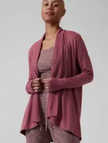 Athleta Pranayama Wrap Cardigan NEW